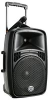 EZ15A - 70W 15" Portable PA Speaker, 2x Wireless Mics & USB/BT