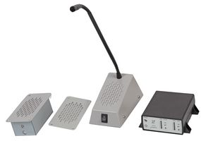 STS-K003L-G - Flush Mounted Speech Transfer Complete System, Grey