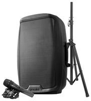 AS-2115BT-PK - 2000W 15" Active Bluetooth Loudspeaker with Stand