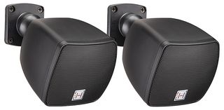 DEKO-25BK - Pair of 2.5" Full Range Compact Loudspeaker, Black, 30W RMS, 8 Ohm