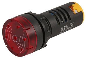 RAD22SM4B - LED Lamp with Buzzer, 24V, Red