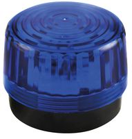 HAA100BN - Warning Flasher, LED, 12V, 100mm, Blue