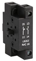 LBAC16RM - 20A to 63A Volt Free Contact, Aux Switch 1N/C & 1N/O, Rear Mount