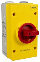 DE1S.04.80AC - 4 Pole AC Rotary Isolator Switch, 240V AC, 80A