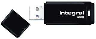 INFD32GBBLK - Black USB 2.0 Flash Drive, 32GB