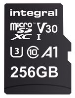 INMSDX256G-100/90V30 - UltimaPro Premium MicroSDXC UHS U3 V30 A1 Memory Card 50MB/s Write 100MB/s Read, 256GB