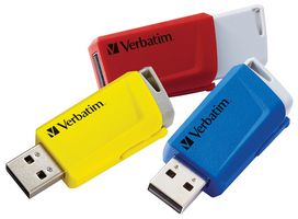 49306 - Store 'n' Click Flash Drive Triple Pack, 16GB