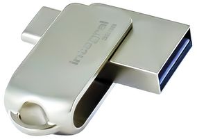 INFD32GB360CDL3.0 - 360-C Dual USB 3.0 & USB-C Flash Drive, 32GB