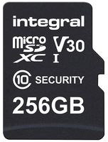 INMSDX256G10-SEC - 256GB Security High Endurance MicroSDXC with SD Adaptor UHS-I U3 V30 100MB/s