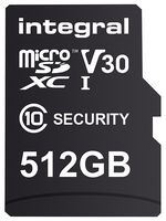INMSDX512G10-SEC - 512GB Security High Endurance MicroSDXC with SD Adaptor UHS-I U3 V30 100MB/s
