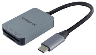 INCRSDMSD3-0-UHSII-CW - USB-C Dual Slot SD / MicroSD Card Reader