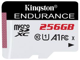 SDCE/256GB - 256GB Endurance MicroSDXC Memory Card, Class 10 A1 UHS-I U1 95MB/s Read