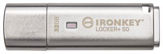 IKLP50/32GB - IronKey Locker+ 50 USB 3.2 Gen 1 Secure Flash Drive, 32GB