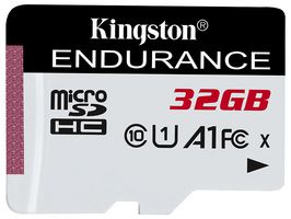 SDCE/32GB - 32GB Endurance MicroSDHC Memory Card, Class 10 A1 UHS-I U1 95MB/s Read