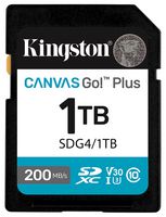 SDG4/1TB - 1TB Canvas Go! Plus SDXC Memory Card, Class 10 UHS-I U3 V30 200MB/s Read