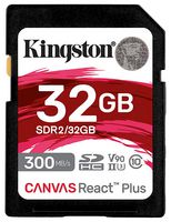 SDR2/256GB - 256GB Canvas React Plus SDXC Memory Card UHS-II U3 V90, 300MB/s Read