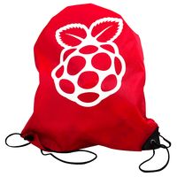 DRAWSTRINGBAG - Red Raspberry Pi Drawstring Bag