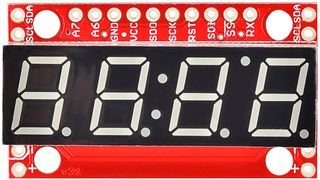 COM-11629 - 7 Segment Serial Display Board