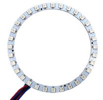 3017 - 32 LED Pre-soldered 112mm Ring, NeoPixel Compatible WS2812 RGB LED
