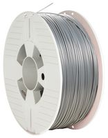 55032 - 1.75mm Aluminium / Grey ABS Filament for 3D Printer, 396m Reel, 1kg