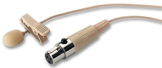 ECM-501L/SK - Electret Tie-Clip Microphone, Mini XLR