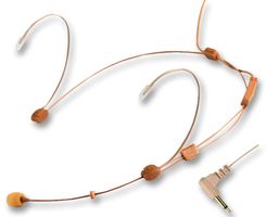 MIC-3000J - Headset Condenser Microphone with 3.5mm 90 Degree Mono Jack Plug