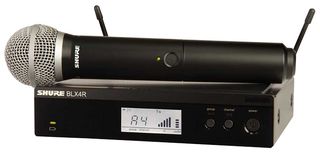 BLX24RUK/PG58-K3E - Single Rack Mount Wireless Microphone Set, PG58