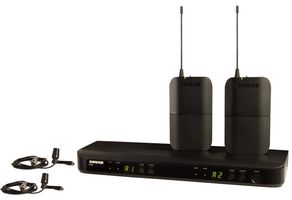 BLX188UK/CVL-K3E - Wireless Dual System with 2x Cardioid Condenser Lavalier Mic