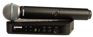 BLX24UK/B58-K3E - Wireless System with Cardioid Dynamic Vocal Mic
