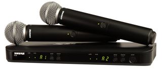 BLX288UK/SM58-K3E - Dual Wireless System with 2x Cardioid Dynamic Vocal Mics