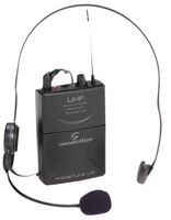 POCKETLIVE U16P-KIT - Professional Headset Microphone & UHF Pocket Trasmitter Kit for PocketLive U16