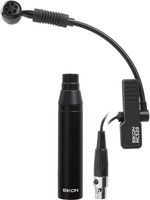 HCS20 - Clip-On Instruments Cardioid Condenser Microphone with In-Line Preamplifier