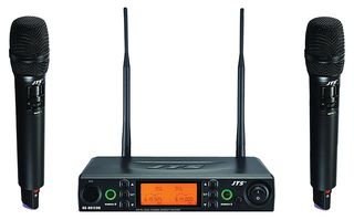 RU-8012DB+RU-G3TH CH38 - CH38 Dual Channel Wireless UHF Handheld System