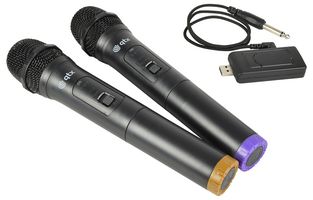 U-MIC-863.2+864.8 - 171.800UK - U-MIC USB Dual Handheld UHF Wireless Microphone System
