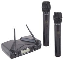 WM700DMA - Dual Channel PLL UHF Wireless Handheld Microphone System