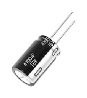EEUFC1H470B - Electrolytic Capacitor, 47 uF, 50 V, +/- 20%, Radial Leaded, 1000 hours @ 105°C, Polar