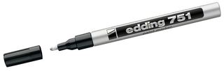 015713 - Fine Tip 751 Permanent Marker Pen - Silver