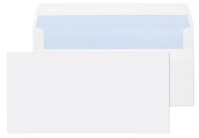 FL2882 - DL White Self Seal Envelopes - Pack of 1000