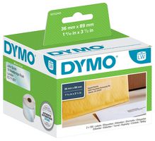 S0722410 - Transparent Large Address Labels 36 x 89mm 260 Pack