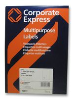 KF26050 - 297x210mm Copier Labels - Pack of 100