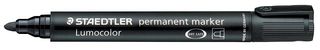 352-9 - Bullet Tip Lumocolor Permanent Marker Pens - Pack of 10 (Black)