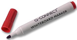 KF26037 - Bullet Tip Whiteboard Marker Pens, 10 Pack Red