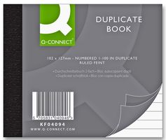 KF04094 - 102x127mm Duplicate Book - 100 Pages