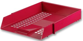KF10055 - A4 Plastic Letter Tray - Red