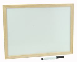 KF03571 - 900x600mm Whiteboard with Wooden Frame