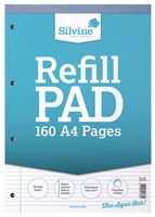 A4RPNFM - A4 Narrow Lined Paper Refill Pad - 80 Sheets