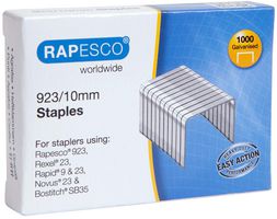 1237 - 923/10mm Galvanised Steel Staples - Pack of 1000