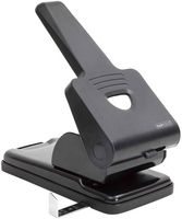 1163 - 865-P2 Heavy Duty Black 2 Hole Punch - 63 Sheet Capacity