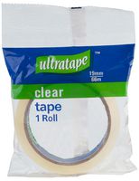 RT03251966 - Clear Tape, 19mm x 66m, Retail Packed