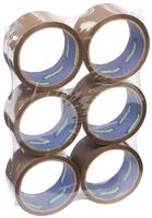 RT03014840ULFP - Brown Parcel Packaging Tape, 48mm x 40m, 6 Pack